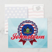 Johnstown, PA Postkarte (Vorne/Hinten)