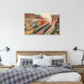 Johnstown, Pennsylvania (Trains) Leinwanddruck (Insitu (Schlafzimmer))