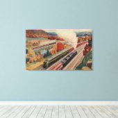 Johnstown, Pennsylvania (Trains) Leinwanddruck (Insitu (Holzboden))