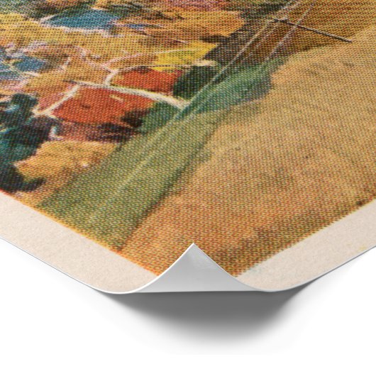 Johnstown, Pennsylvania (Trains) Poster (Ecke)