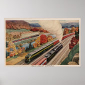 Johnstown, Pennsylvania (Trains) Poster (Vorne)