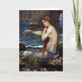 Johnwaterhouse-Meerjungfrau Karte (Vorderseite)