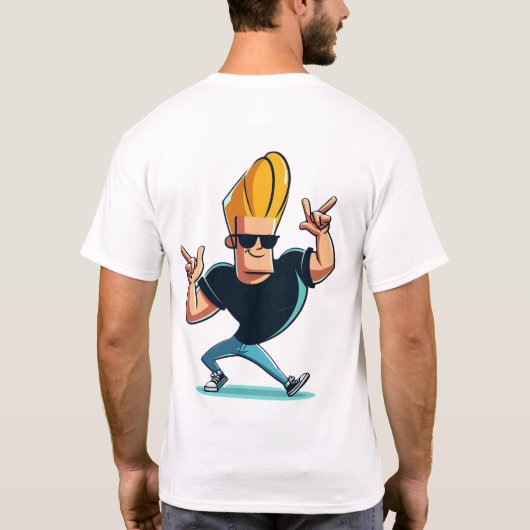 JOHNY BRAVO T-Shirt (Rückseite)