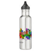 Johor Bahru Malaysia Skyline Edelstahlflasche (Rechts)