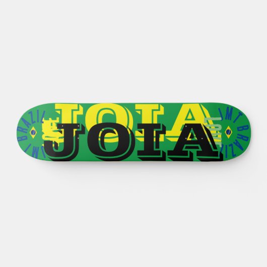 JOIA BRAZIL 7 3/4" Skateboard Deck (Horizontal)