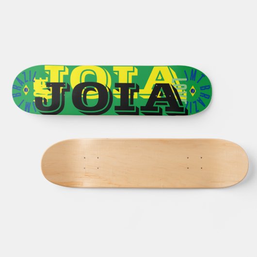 JOIA BRAZIL 7 3/4" Skateboard Deck (Horizontal)