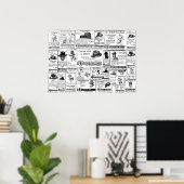 Joicy (Gioioso) Hat Company Poster (Heimbüro)