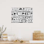 Joicy (Gioioso) Hat Company Poster (Küche)