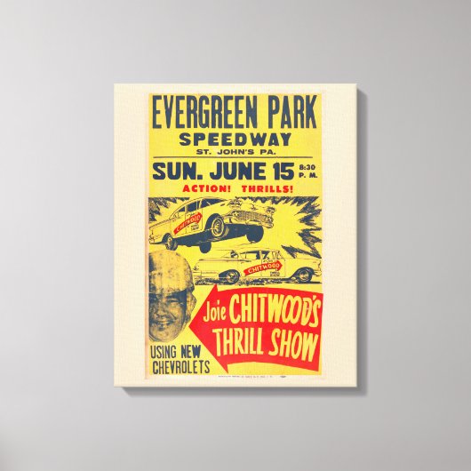 Joie Chitwood Thrill Leinwand Print (Vorderseite)