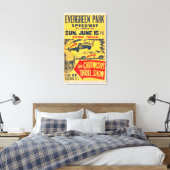 Joie Chitwood Thrill Leinwand Print (Insitu (Schlafzimmer))