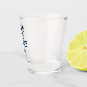 Joie De Vivre Frankreich Custom Year Französisch Schnapsglas (Rechts)