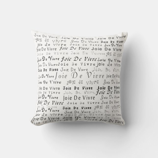 Joie De Vivre Pillow Kissen (Vorderseite)