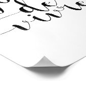 Joie De Vivre Poster (Ecke)