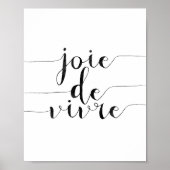 Joie De Vivre Poster (Vorne)