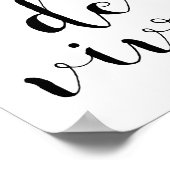 Joie de vivre poster (Ecke)