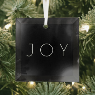 Join Black and White Modern Minimalistisch Typogra Ornament Aus Glas
