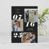 Join EDITABLE COLOR Save the Date Karte ausgeben (Stehend Vorderseite)