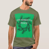 JOIN HANDS FOR PEACE T-Shirt (Vorderseite)