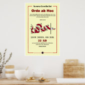 Join Jesus oder Die Poster (Küche)