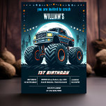 Join Kids Boy Cars Cool Monster Truck 1. Geburtsta Einladung<br><div class="desc">Erleben Sie die Spannung mit unserer "Join Kids Boy Cars Cool Monster Truck 1st Birthday Einladung!" Dieses dynamische Design Set die Bühne für eine Hochoktanfeier mit coolen Pkw und Monster-Lkw. Egal ob Ihr Kleiner ein Autoenthusiast ist oder ein LKW-Party plant, diese Einladung verspricht einen Tag voller Spaß. Nehmen Sie am...</div>