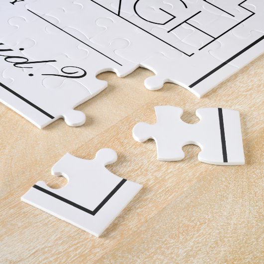 Join me in Pittsburgh! | Bridesmaid Request Jigsaw Puzzle (Seite)