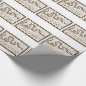 Join oder Die Benjamin Franklin Politischer Cartoo Geschenkpapier (Ecke)