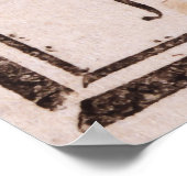 Join oder Die Benjamin Franklin Politischer Cartoo Poster (Ecke)