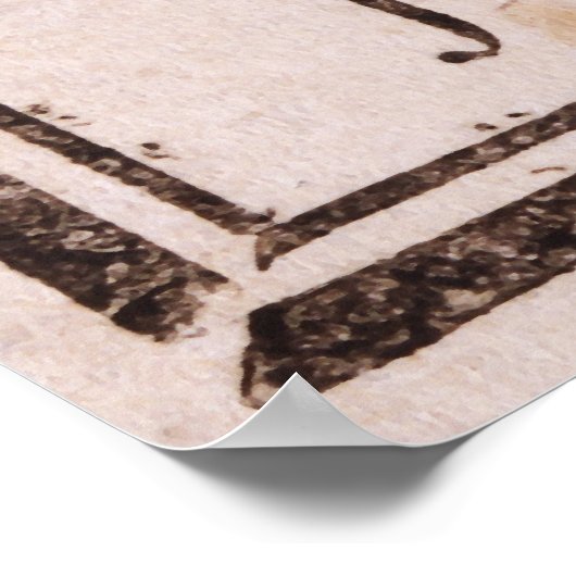 Join oder Die Benjamin Franklin Politischer Cartoo Poster (Ecke)