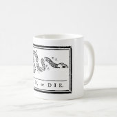 Join oder Die Kaffeetasse (VorderseiteRechts)