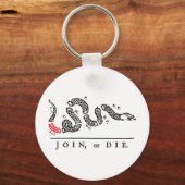 JOIN oder DIE North Carolina Schlüsselanhänger (Vorderseite)