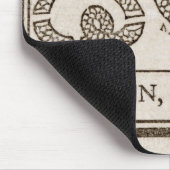 Join oder Die Rattlesnake: Cartoon Benjamin Frankl Mousepad (Ecke)