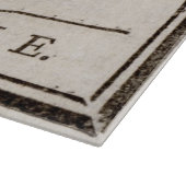 Join oder Die Rattlesnake: Cartoon Benjamin Frankl Schneidebrett (Ecke)