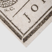 Join oder Die Rattlesnake: Cartoon Benjamin Frankl Seidenpapier (Detail)