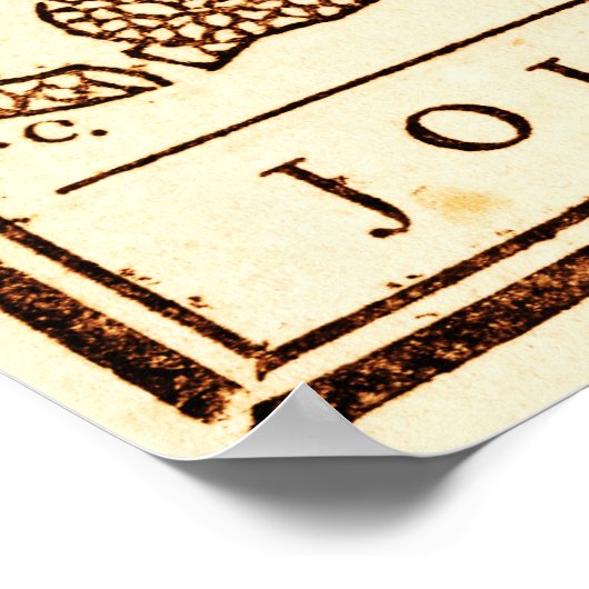 Join oder Vintag Die Poster (Ecke)