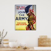 Join the Army Poster (Küche)