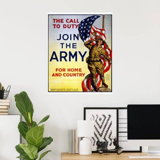 Join the Army Poster (Heimbüro)