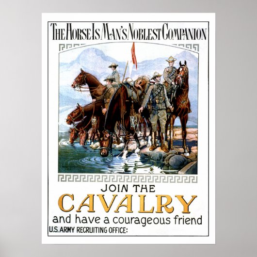 Join the Cavalry Poster (Vorne)