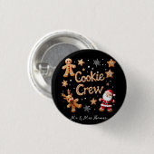 Join the Cookie Crew Ihr ultimatives Weihnachtsfes Button (Vorne & Hinten)