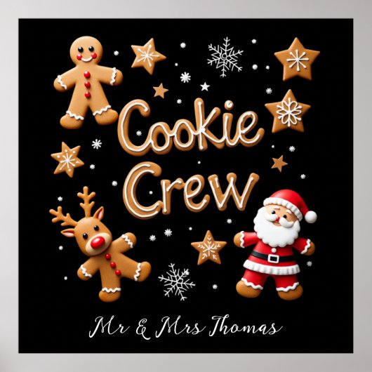 Join the Cookie Crew Ihr ultimatives Weihnachtsfes Poster (Vorne)