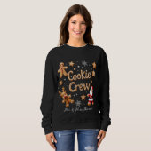 Join the Cookie Crew Ihr ultimatives Weihnachtsfes Sweatshirt (Vorne ganz)
