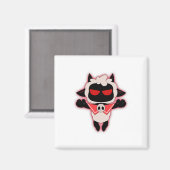 Join The Cult - Cult Of The Lamb Angry Gamer Cult Magnet (Vorderseite/Rückseite)