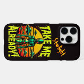 Join the Intergalactic Adventure Today! iPhone Hülle (Rückseite (Horizontal))