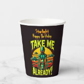 Join the Intergalactic Adventure Today! Pappbecher (Rückseite)