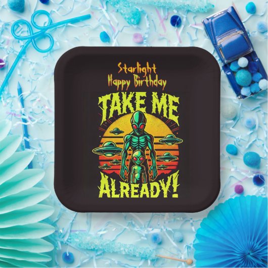 Join the Intergalactic Adventure Today! Pappteller (Party)