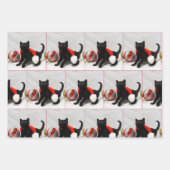 Join the Rescue Kitten - Christmas Wrapping Paper Geschenkpapier Set (Vorderseite 2)