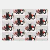 Join the Rescue Kitten - Christmas Wrapping Paper Geschenkpapier Set (Vorderseite)