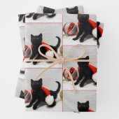 Join the Rescue Kitten - Christmas Wrapping Paper Geschenkpapier Set (Beispiel)