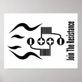 Join The Resistance Poster (Vorne)