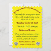 🎃 Join uns für einen Spooktacular Halloween Bash! Einladung (Rückseite)
