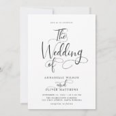 Join Us | Elegantes Foto Hochzeit Einladung (Rückseite)